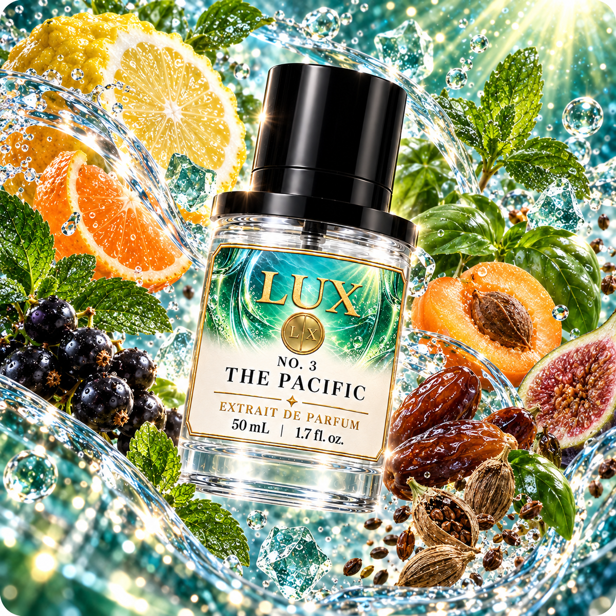 No. 3 The Pacific — Inspired by Louis Vuitton Pacific Chill | Extrait de Parfum